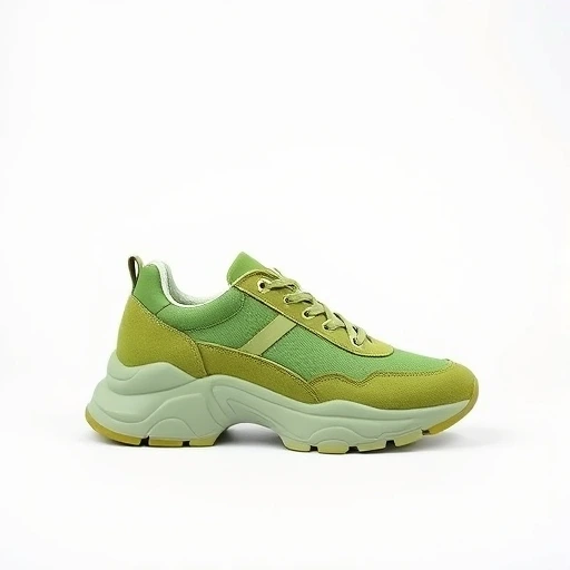 Eco di Sera | sneaker chunky verde oliva